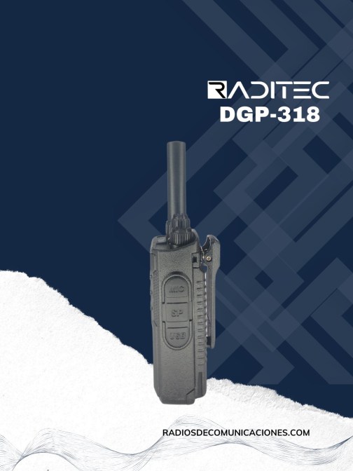 Radio de Comunicación - Raditec -Dgp-318